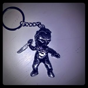 Chucky Key Ring. Metal